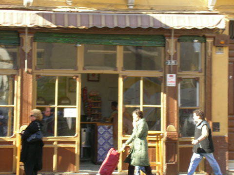 Fachada antigua de Casa Vizcaíno